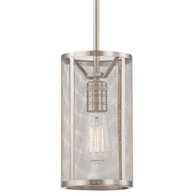 Downtown Edison Screened Mini Pendant by Minka-Lavery - Starlight Lighting USA and Canada